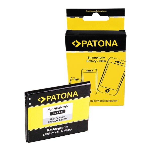 Patona Akku für Huawei HB5V1HV Huawei Ascend Y300 