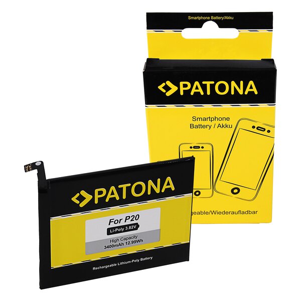 Patona Akku für Huawei P20 HB396285ECW EML-AL00 