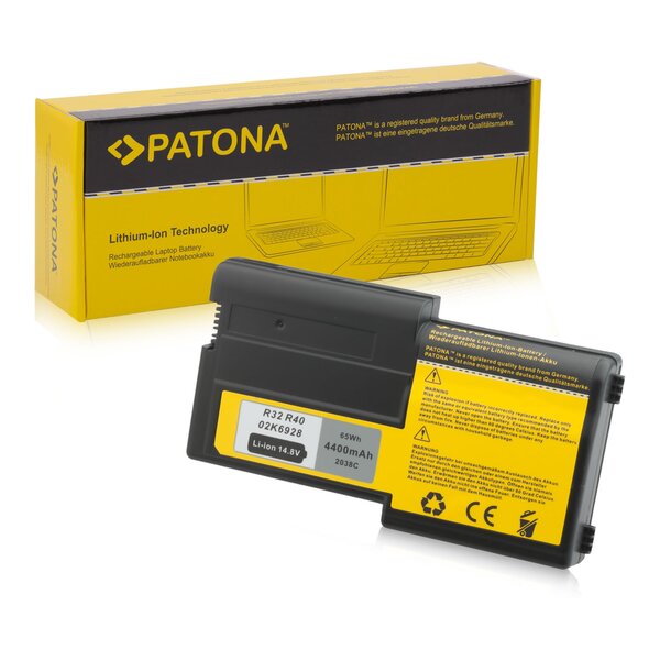 Patona Akku für IBM Thinkpad R40 R32 02K6928 02K6651 08K8024 