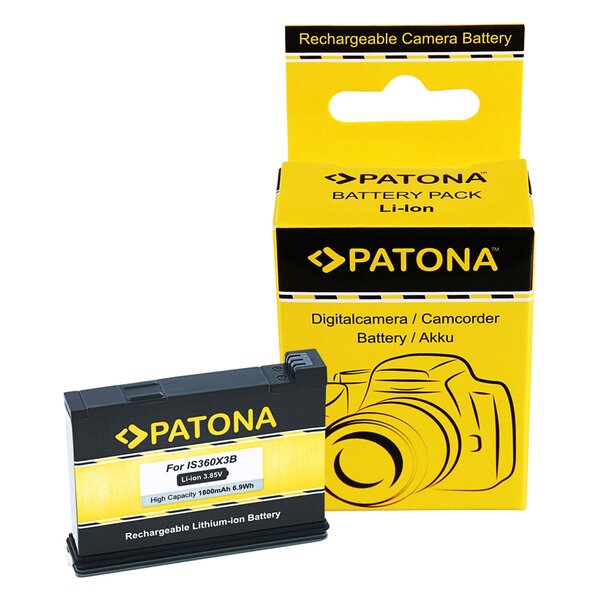 Patona Akku für Insta360 X3  X3 CINAQBT/A