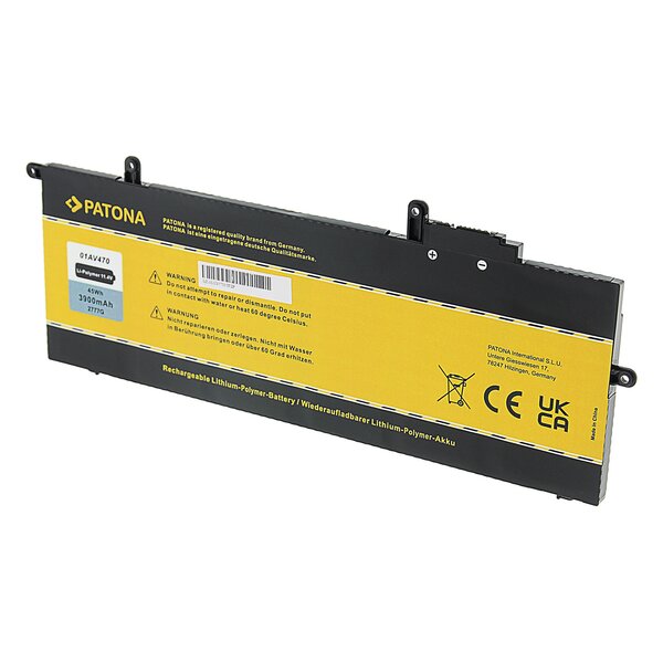 Patona Akku für Lenovo ThinkPad A285 X280 01AV470 01AV471 01AV472 01AV484 L17C6P71 