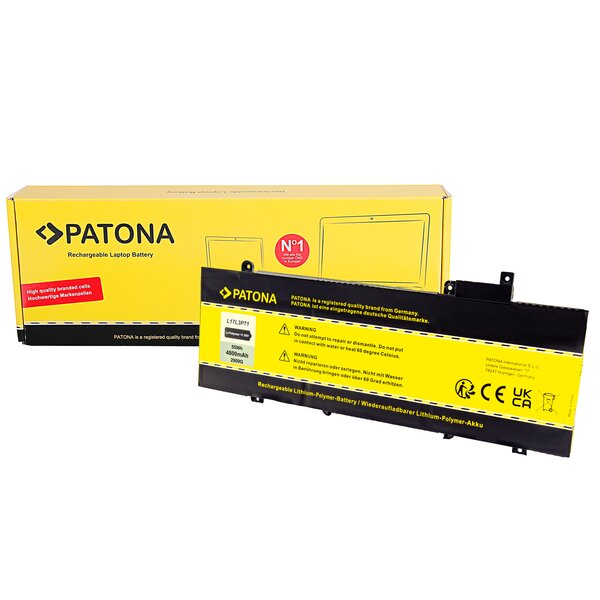 Patona Akku für Lenovo Thinkpad T480S L17L3P71 SB10K97620 01AV480 