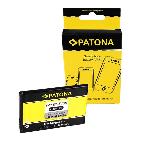 Patona Akku für LG Optimus LTE3 F260 F7 LG870 Net Dual P698 D405 BL-54SH 