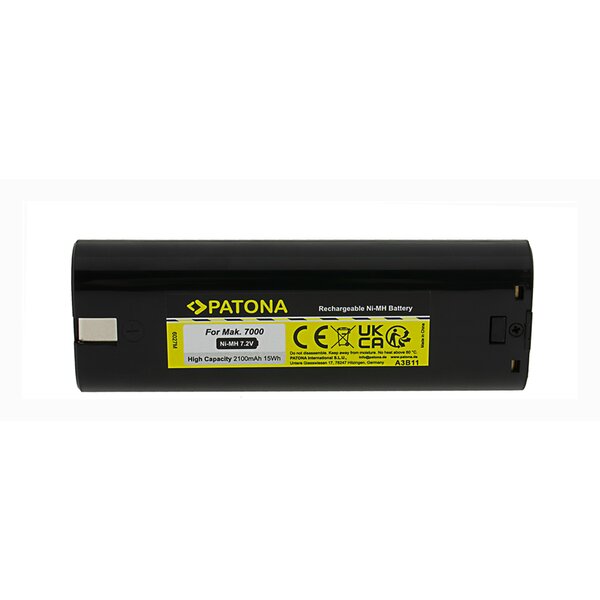 Patona Akku für Makita powertool 7,2V 2100 mAh Ni-MH 191679-9 