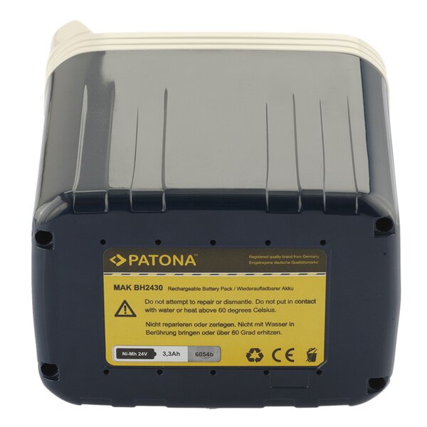 Patona Akku für Makita Werkzeuge 24V 3300mAh Ni-Mh 2417 2420 2430 B2417 B2420 