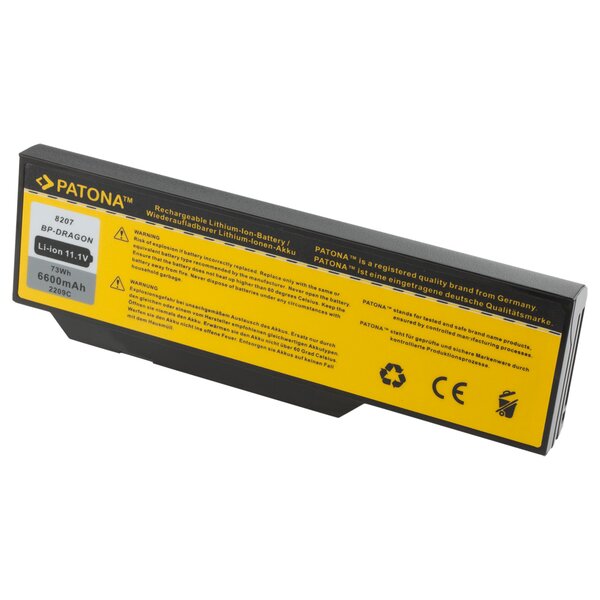 Patona Akku für Medion MD96144 MD96217 MD96287 MD96305 MD96363 MD96380 