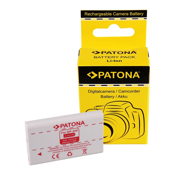 Patona Akku für Minolta DIMAGE NP200 NP-200 X/Xg/Xi/Xt 