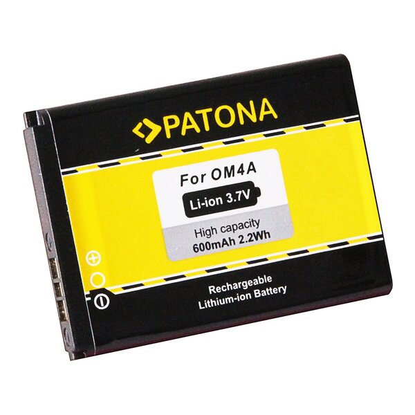 Patona Akku für Motorola WX160, WX180, WX260, WX280, WX308, WX390, WX395, EX210, EX211, Gleam, Gleam Plus OM4A, SNN1218K 