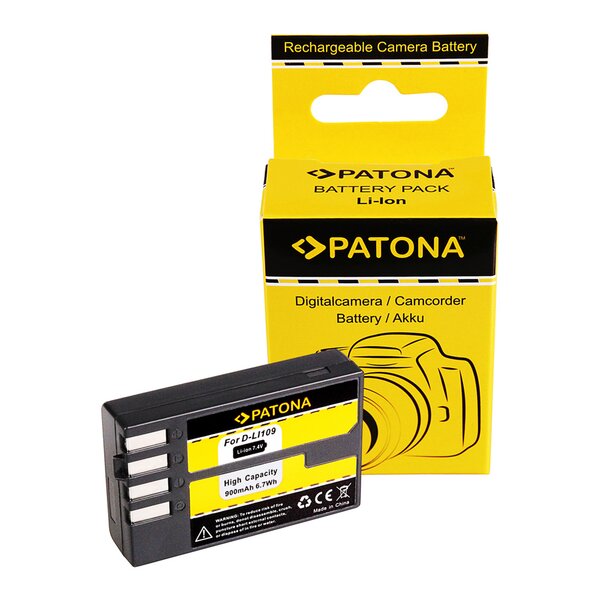 Patona Akku für Pentax D Li109 
