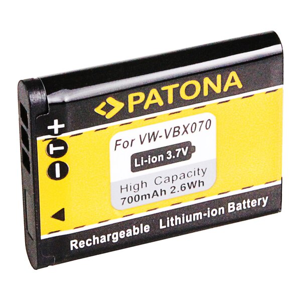 Patona Akku für Pentax D-Li88 PENTAX Optio H90 P70 P80 W90 