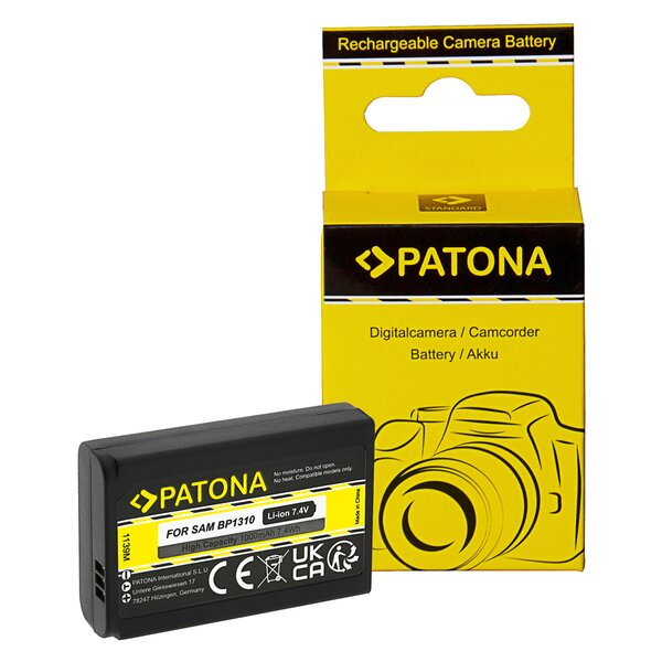 Patona Akku für Samsung BP-1310 BP1310 NX10 NX100 NX11 