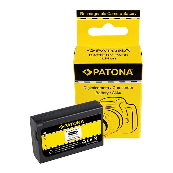 Patona Akku für Samsung BP1410 BP-1410 NX30 WB2200F 