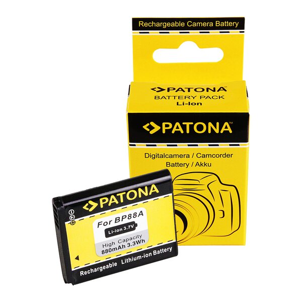 Patona Akku für Samsung BP88a DV200 DV300 DV300 