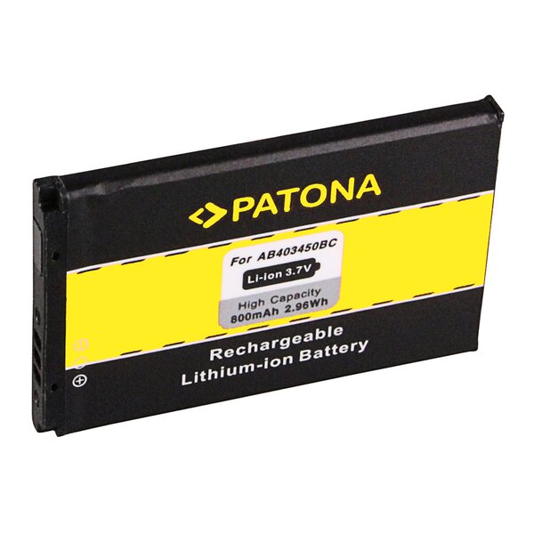 Patona Akku für Samsung E2550 GT-E2510 GT-E2550 GT-M3510 Beat S3500i 