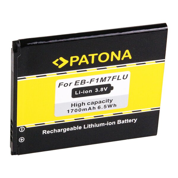 Patona Akku für Samsung EB425161LU i8160 Galaxy Ace 2 i8190 S7560 Galaxy 