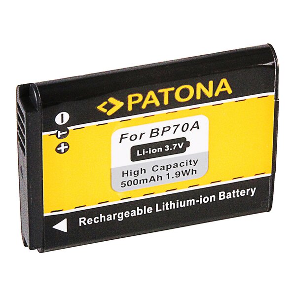 Patona Akku für Samsung ES-65, ES-70, PL-80, PL-100, SL-50 