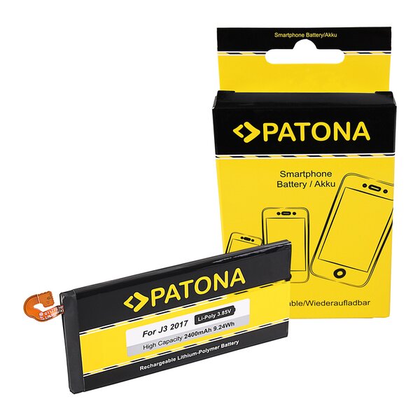 Patona Akku für Samsung Galaxy J3 (2017) SM-J330F / EB-BJ330ABE 