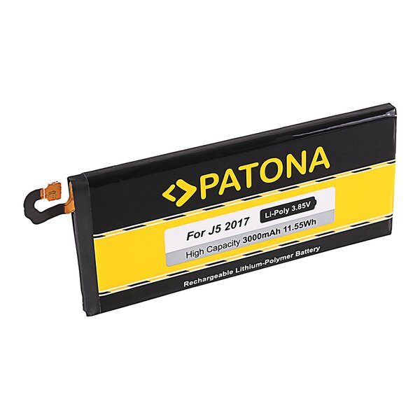 Patona Akku für Samsung Galaxy J5 (2017) SM-J530 SM-J530F DUOS / EB-BJ530ABE 
