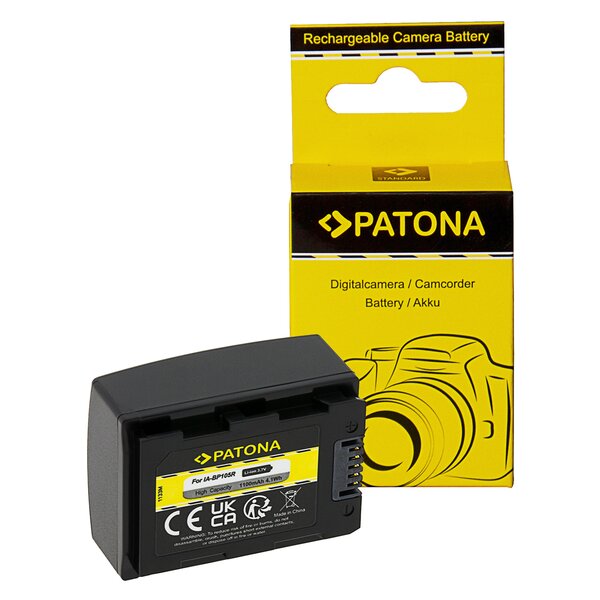Patona Akku für Samsung IA-BP105R Samsung HMX-H304BP 