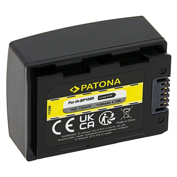 Patona Akku für Samsung IA-BP105R Samsung HMX-H304BP 