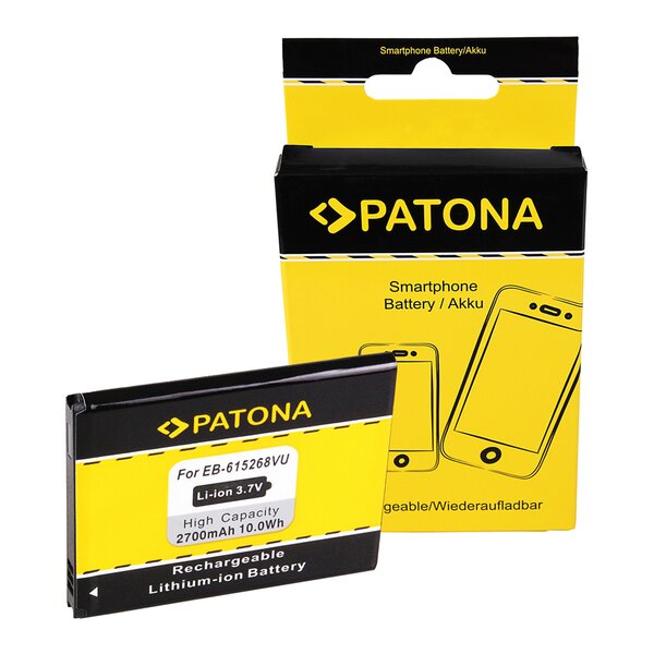 Patona Akku für Samsung N7000 Galaxy Note i9220 i889 i9228 EB-615268VU 