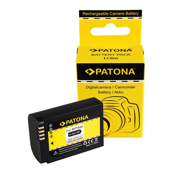 Patona Akku für Samsung NX1 NX-1 ED-BP-1900 BP-1900 