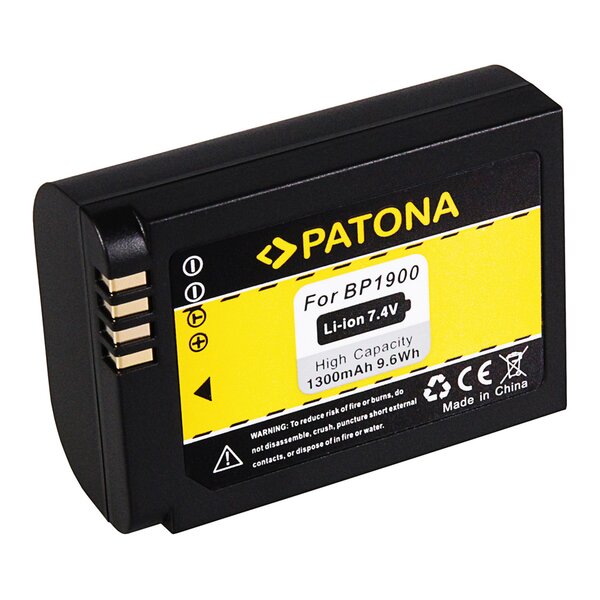 Patona Akku für Samsung NX1 NX-1 ED-BP-1900 BP-1900 