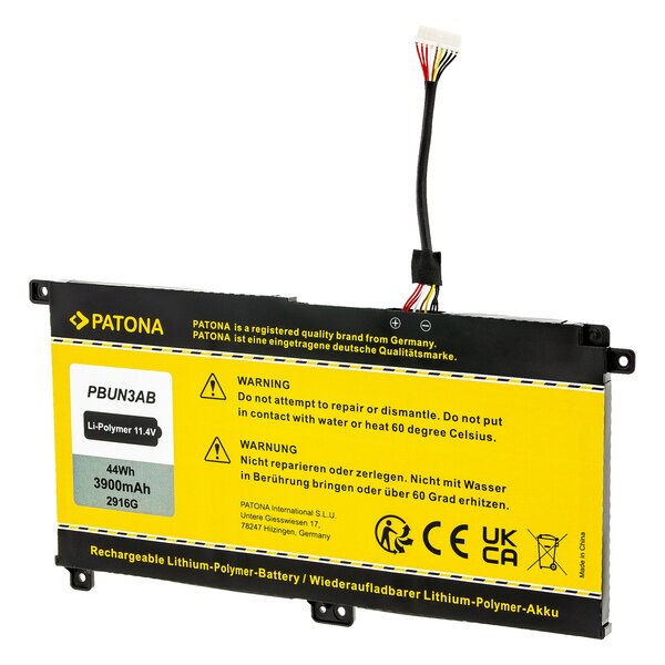 Patona Akku für Samsung PBUN3AB 300E5K 550XAA-X05 500R5M-X04 