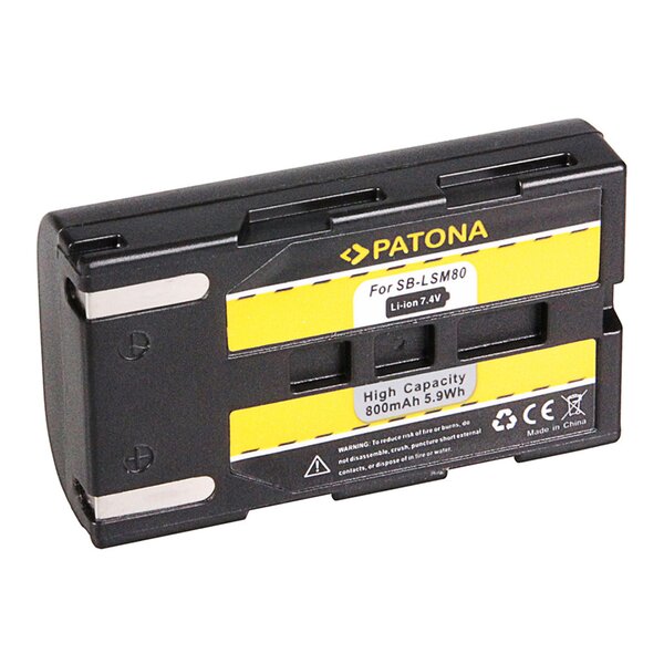 Patona Akku für Samsung SB-LSM80 163i 350i 467i D351i D352i D453i D963i d965Wi 