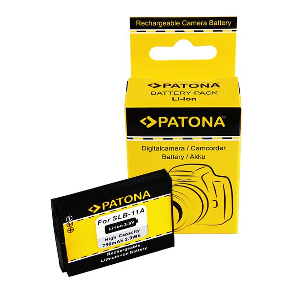 Patona Akku für Samsung SLB-11A SLB11A WB100 WB610 WB650 WB1000 ST2000 