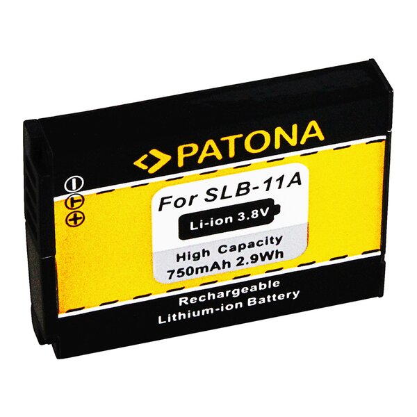 Patona Akku für Samsung SLB-11A SLB11A WB100 WB610 WB650 WB1000 ST2000 