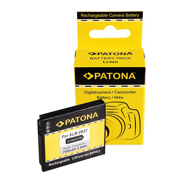 Patona Akku für Samsung SLB0937 Digimax CL5 L730 L830 NV33 NV4 PL10 