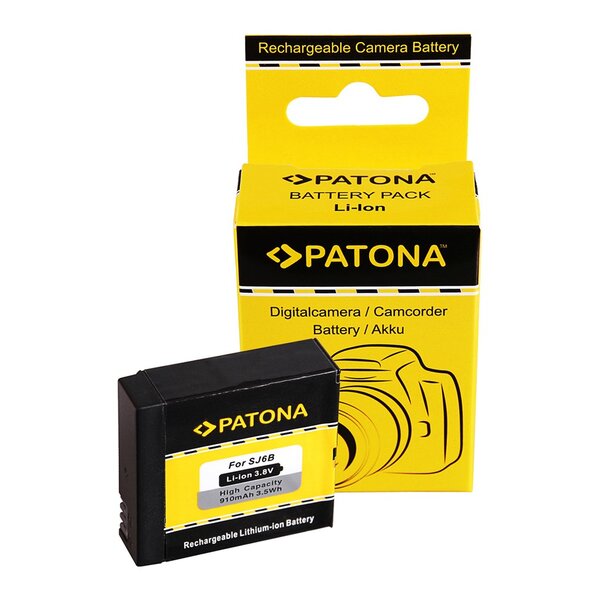 Patona Akku für SJCAM SJ6 Legend Black SJ6000 