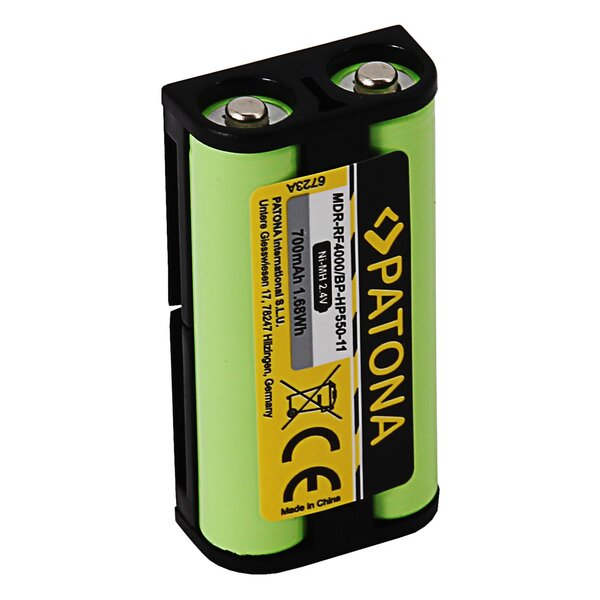 Patona Akku für Sony MDR-RF4000 BP-HP550-11 Medion MDR-PF970RK 