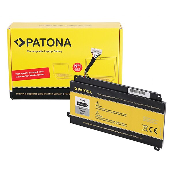 Patona Akku für Toshiba Satellite 5208 E45W P55W E45W-C4200 P55W-C P55W-C5200D E45W-C4200X P55W-C5314 Serie 