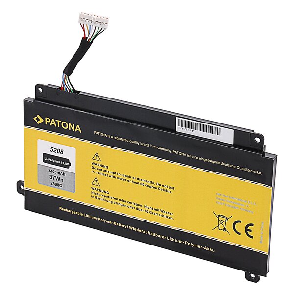 Patona Akku für Toshiba Satellite 5208 E45W P55W E45W-C4200 P55W-C P55W-C5200D E45W-C4200X P55W-C5314 Serie 