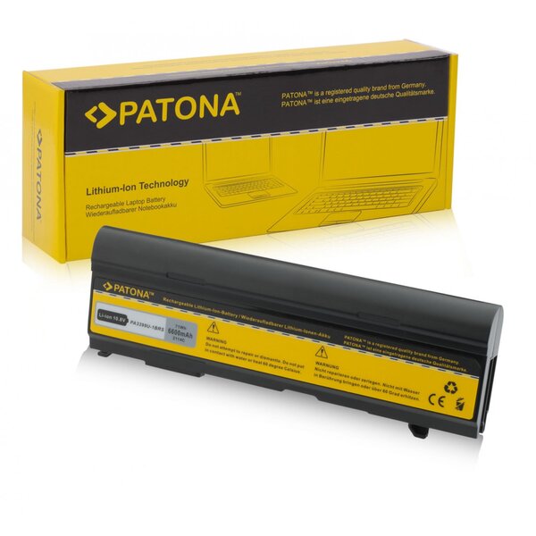 Patona Akku für Toshiba Satellite M40 M50 M55 A80 A100 PA3399U 
