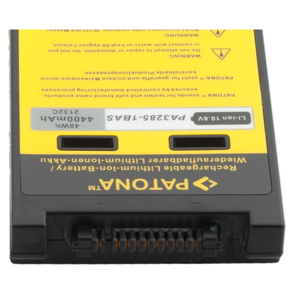 Patona Akku für Toshiba Tecra A1, A8-EZ8311, A8-EZ8312, A8-EZ8313 