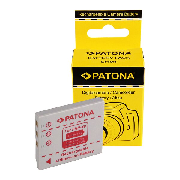 Patona Akku FUJI FINEPIX NP-40 NP40 F402 F610 F700 F810 Pentax 