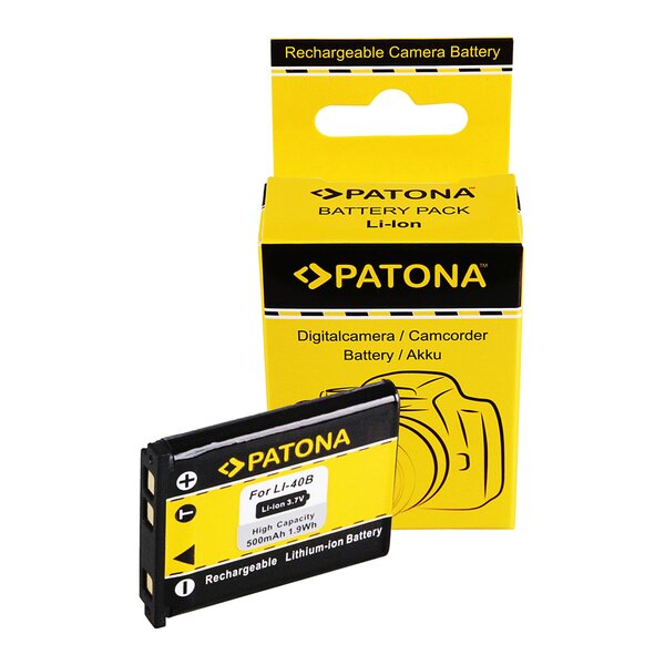 Patona Akku Li40B Li42B Li-40B Li-42B f OLYMPUS IR-300 FE-5500 