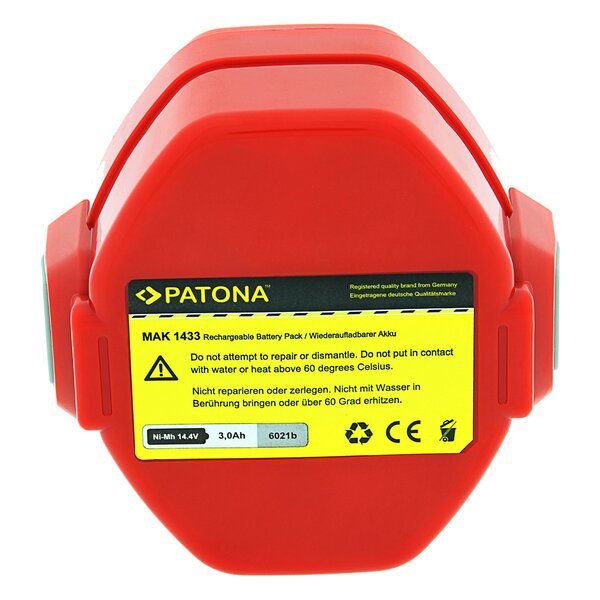 Patona Akku Makita tools 14,4 Volt 3000 mAh 