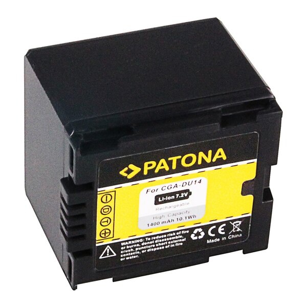 Patona Akku NV-GS250 NV-GS150 NV-GS140 NV-GS75, CGA-DU14 