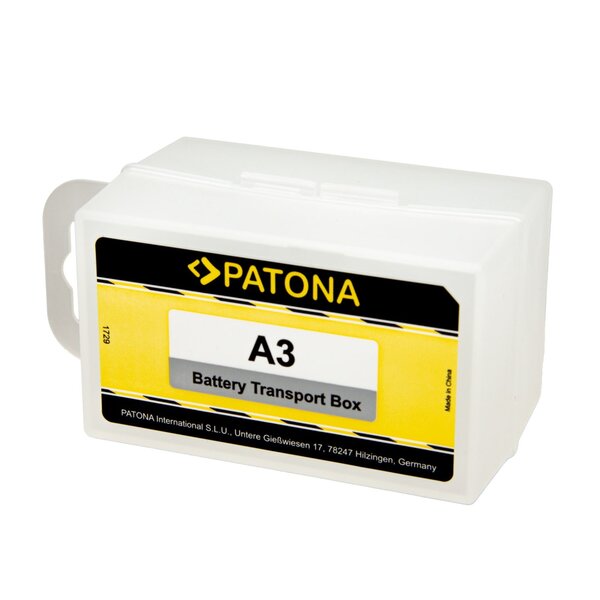 Patona Akku storage box für Panasonic DMW-BLJ13 NP-F550 NP-F770 