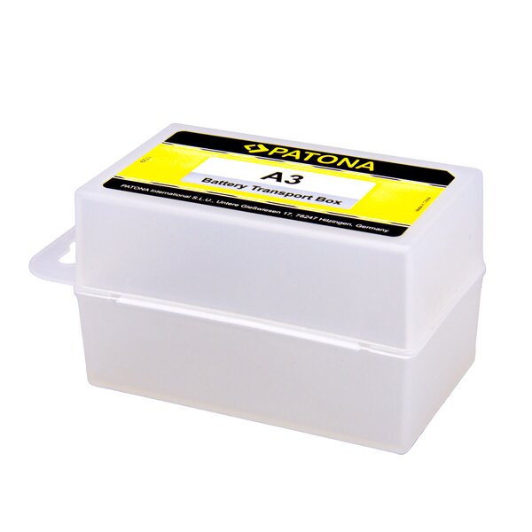 Patona Akku storage box für Panasonic DMW-BLJ13 NP-F550 NP-F770 