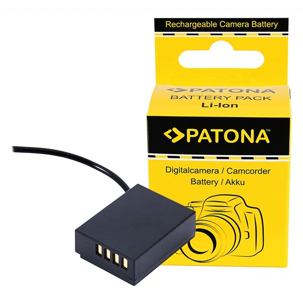 Patona D-TAP Input Akku Adapter für Fuji X-T3 VPB-XT3 NP-W126S HS33 EXR Fujifilm Finepix -Pro 1 HS30 