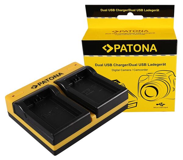 Patona Dual Ladegerät für Canon  BP-110