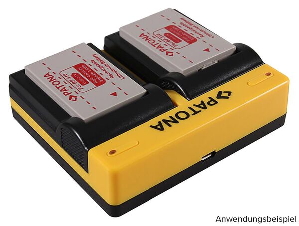Patona Dual Ladegerät für Canon  BP-110