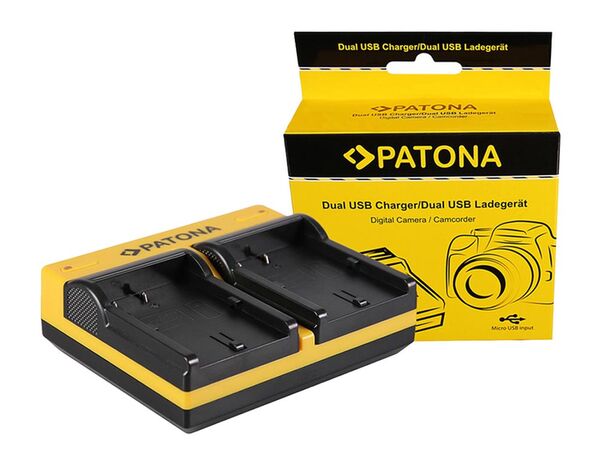Patona Dual Ladegerät für Canon  BP-511