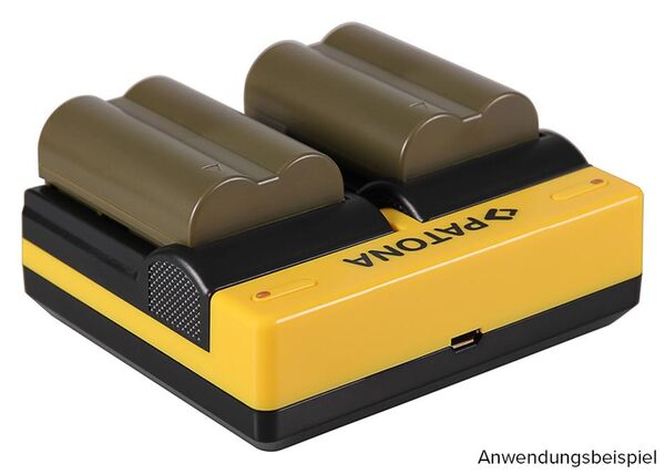 Patona Dual Ladegerät für Canon  BP-511