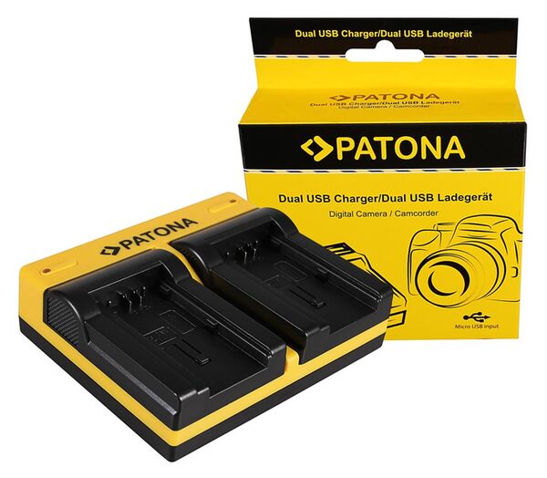 Patona Dual Ladegerät für Canon  BP-718 727